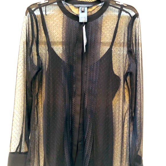 White House Black Market Tops - White House Black Market Blouse